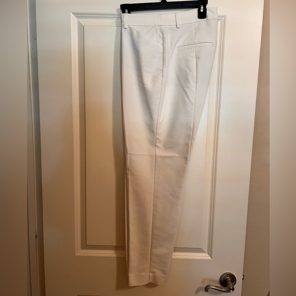 Express Publicist Ankle Pant White